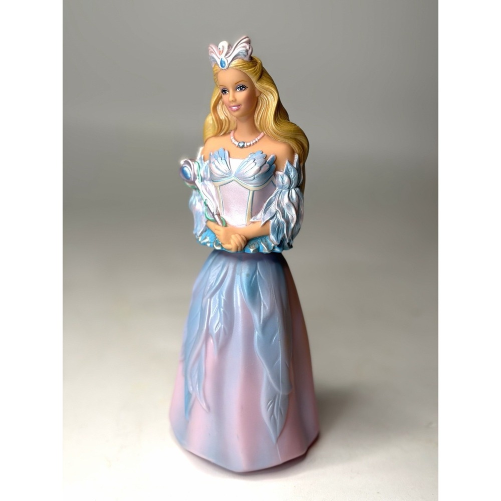 2003 Barbie Swan Lake Odette Bubble Bath Bottle The Swan Princess Empty